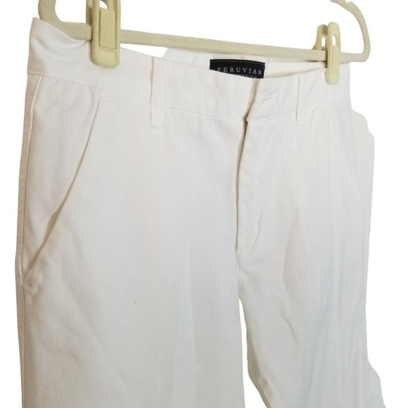 Peruvian Connection Womens 6 White Zippered Ankle - Picture 5 of 10